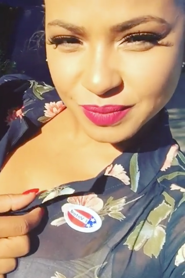 Celebs Who Are Making Their Votes Count 
